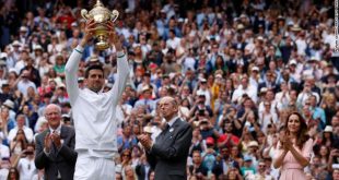 Novak Djokovic wins record-equaling 20th grand slam title after beating Matteo Berrettini in Wimbledon final
